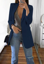 Load image into Gallery viewer, Blazer 5xl Long Women Ladies Femme Mujer Dames Casual Office White Black Blue Red Yellow Pink Orange Plus Size Oversized Blazer
