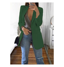 Load image into Gallery viewer, Blazer 5xl Long Women Ladies Femme Mujer Dames Casual Office White Black Blue Red Yellow Pink Orange Plus Size Oversized Blazer
