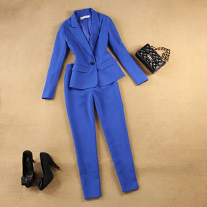 Women's Clothing Dress Jacket Trouser Suits Business Suits Ladies Pants Suit Female Jacket Office Suit Pantsuit for Women